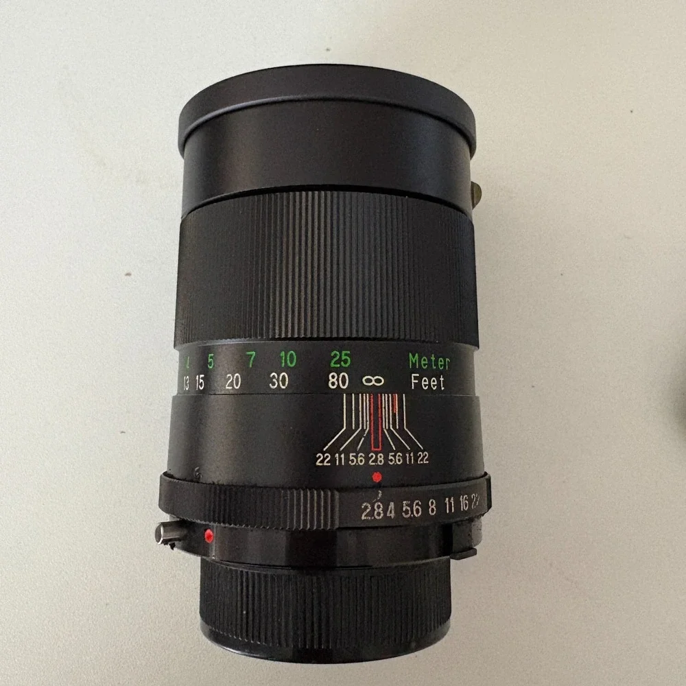 Vintage Vivitar Telephoto 135mm 1:2.8 Lens No28211322